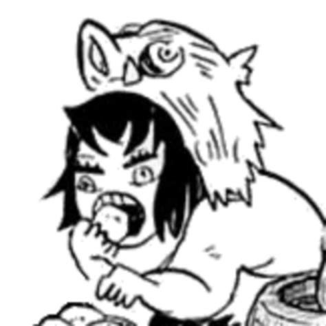 Mangaterial — Inosuke Eating・manga Icons Pls Like If You Save Manga