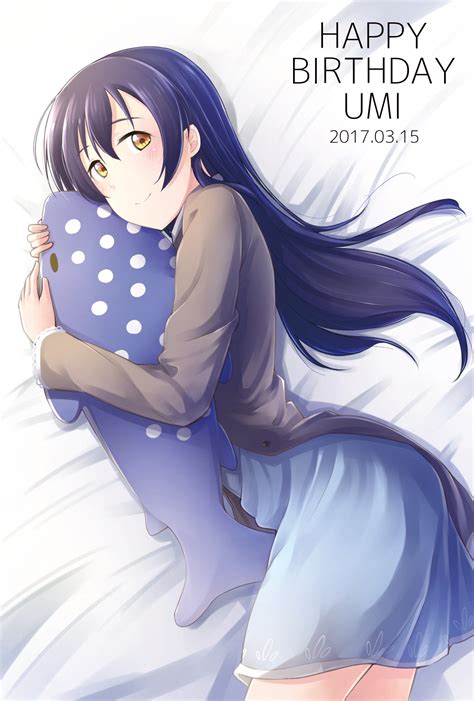 Wallpaper Love Live Anime Girls Sonoda Umi In Bed
