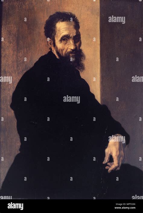 Portrait Of Michelangelo Buonarroti Stock Photo Alamy