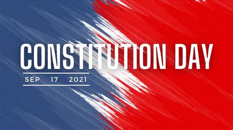 Constitution Day 2021 Youtube