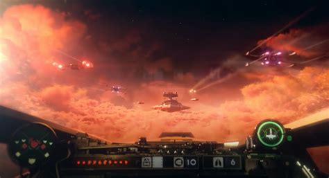 Star Wars Squadrons Trailer Showcases A Frantic 5v5 Space Battle
