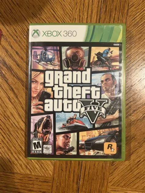 Grand Theft Auto V Gta 5 Microsoft Xbox 360 2 Discs 1111 Picclick