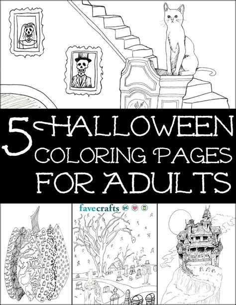 Feb 06, 2021 · just color. 5 Free Halloween Coloring Pages for Adults PDF | FaveCrafts.com