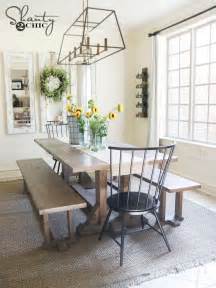 Click here explore our house: DIY Pottery Barn Inspired Dining Table for $100 | Diy ...
