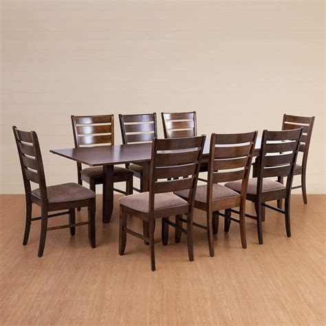 Home Centre Butterfly 4 6 8 Extension Dining Table Set With 8 Chairs