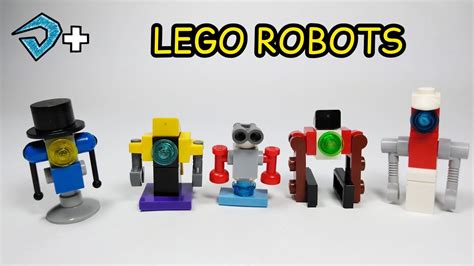 How To Build Lego Mini Robots Youtube