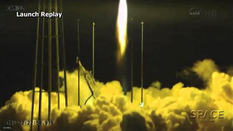 Antares Rocket Explosion First Hand Account From Nasa Wallops Video