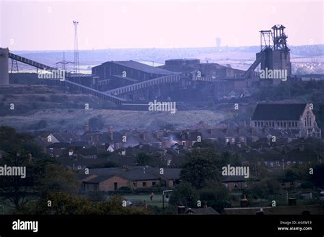 Shirebrook Colliery Notts 1992 Stock Photo Alamy