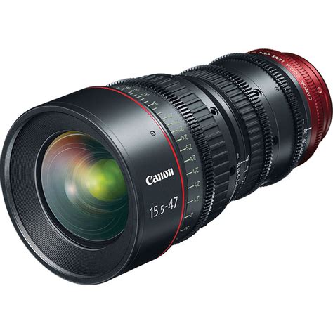 Canon 155 47mm T28 Wide Angle Cine Zoom Lens