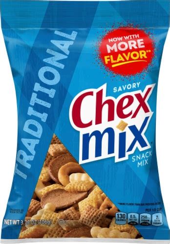 chex mix™ traditional savory snack mix 3 75 oz kroger
