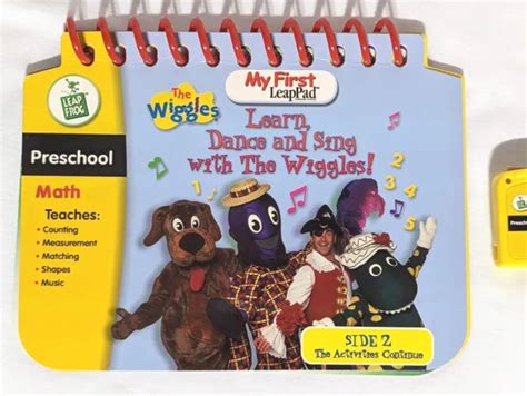 Leap Frog My First Leappad Learn Dance Sing With The Wiggles Book