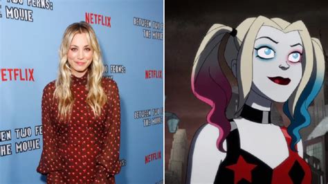 kaley cuoco wanted a departure from big bang theory in harley quinn metro news