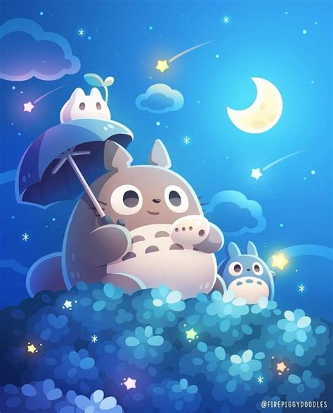 Pin By Juliet Aroma On Studio Ghibli Wallpapers Totoro Movie Totoro