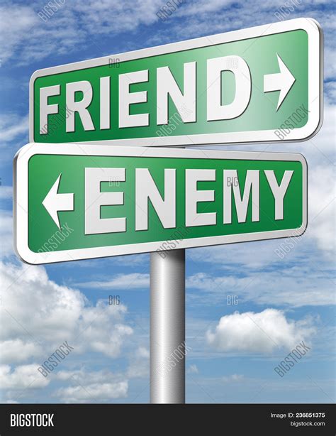Friend Enemy Best Image And Photo Free Trial Bigstock