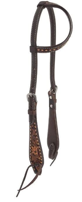 Dusty Floral One Ear Headstall By Circle Y Lazy B Western Wear And Tack