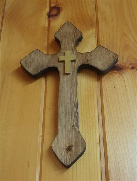 Handmade Wooden Cross Etsy