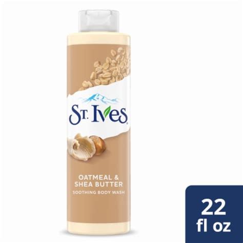 St Ives Oatmeal And Shea Butter Soothing Body Wash 22 Fl Oz Dillons