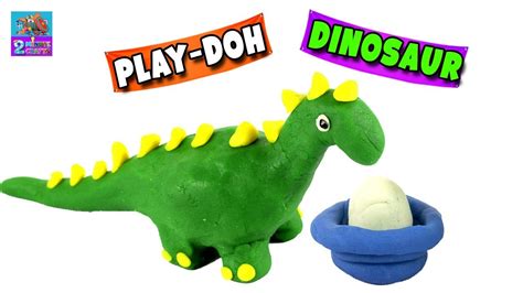 Learn How To Make Dinosaur For Kids Dinosaur Play Doh 2 Minute