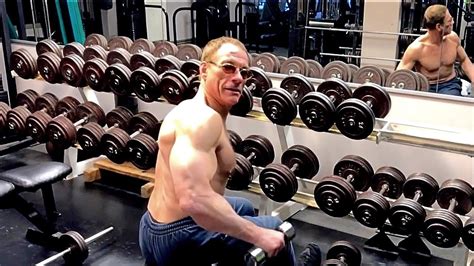 Jean Claude Van Damme 57 Years Old Workout Youtube