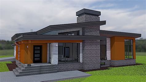 Hitech House Modern Icf House Plan With Basement And Garage
