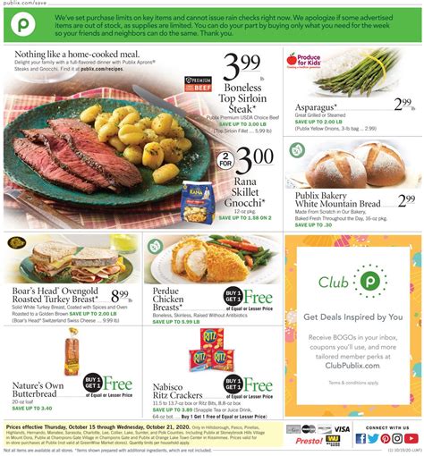 Publix Current Weekly Ad 1015 10212020 Frequent
