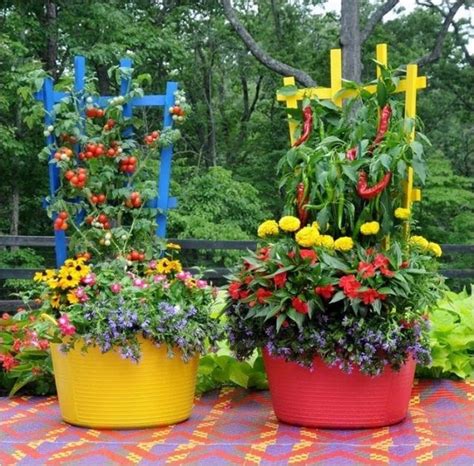 27 Patio Container Vegetable Garden Ideas 2022 Atelieartemae