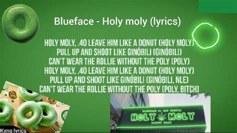 Blueface - Holy Moly ft. NLE Choppa karaoke (lyrics) [karaoke/rap