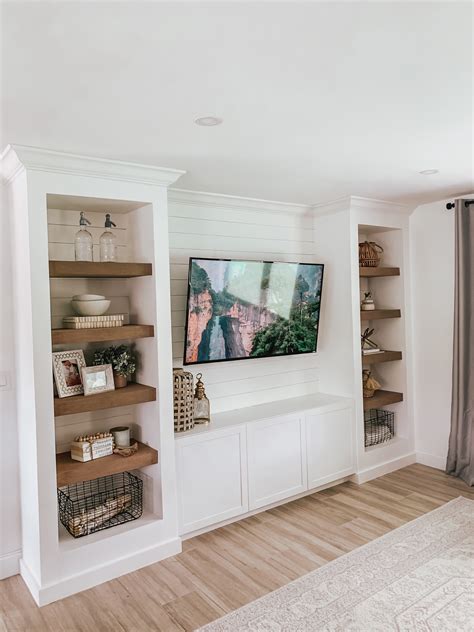 Diy Shiplapped Built Ins Jens Gathering Nest