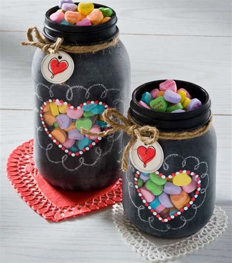 54 Mason Jar Valentine Ts And Crafts Diy Joy