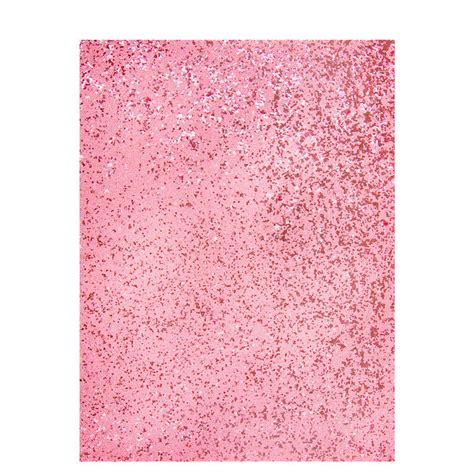 Pink Chunky Glitter Fabric Sheet Hobby Lobby 103663