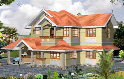 Traditional 3 Bhk Kerala Villa Design At 2000 Sqft