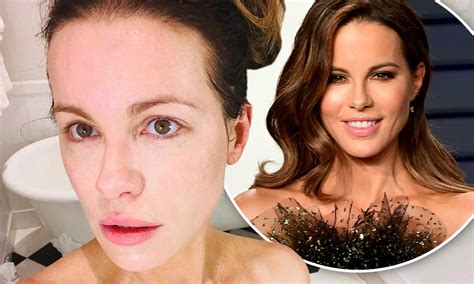 10 Times Kate Beckinsale Showed Up Her Makeup Less Look