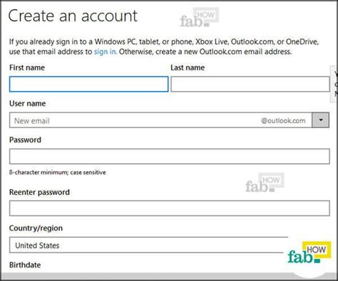 How To Make A Hotmail Or Outlook Email Account In No Time