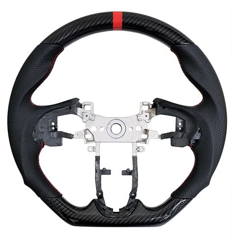 Sports Hydro Dip Carbon Steering Wheel For 2015 2020 Honda Fit Gk Hr
