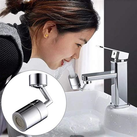 Alvage Universal Splash Filter Faucet 720° Rotate Faucet Aerator Sink