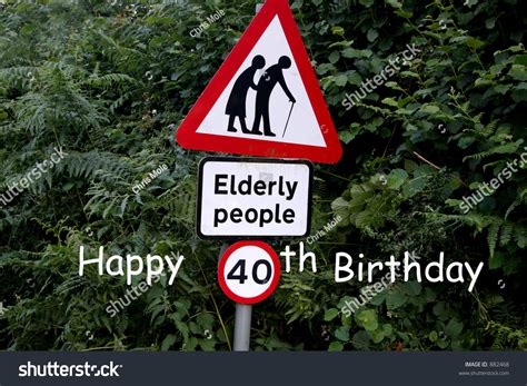 Funny 40th birthday jokes for this momentous occasion. Happy 40th Birthday Greeting Stock Photo 882468 - Shutterstock