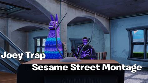 Joey Trap Sesame Street Montage Youtube