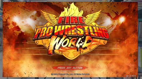 Weeb N Gamin Fire Pro Wrestling World Youtube