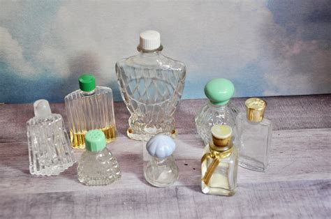 1940s Miniature Perfume Bottles Lot Of 8 Miniature Bottles Etsy