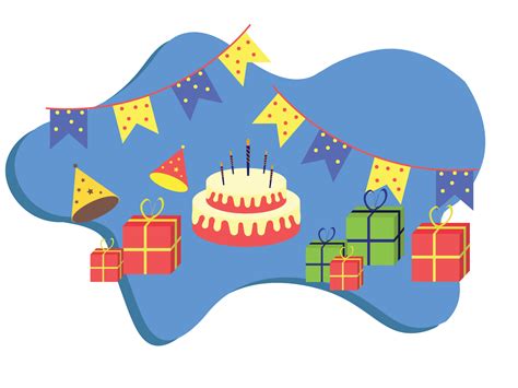 Birthday Party Illustration By Harshita Prakash On Dribbble