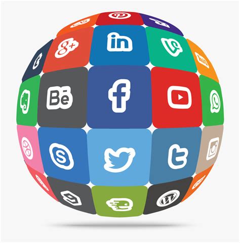 Transparent Redes Sociais Png Vector Social Media Png Icon Png