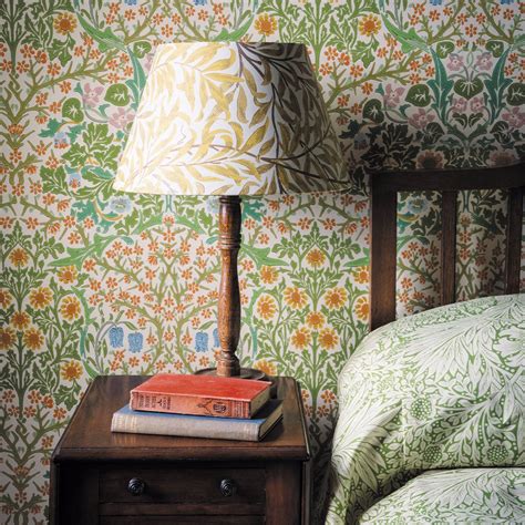 Willow Bough Summer Yellow Wallpaper Morris And Co By Sanderson Design