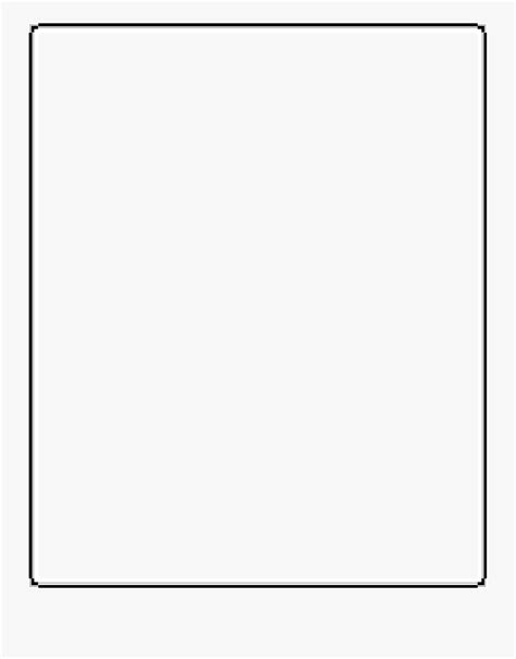 Black Box Outline Png Rectangle With Transparent Inside Free