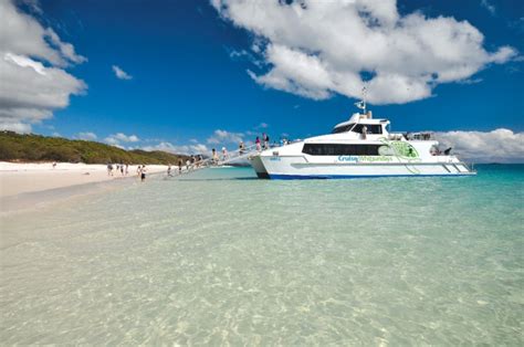 Cw Whitehaven Beach Half Day Tour From Airlie Beach Morning Cruise
