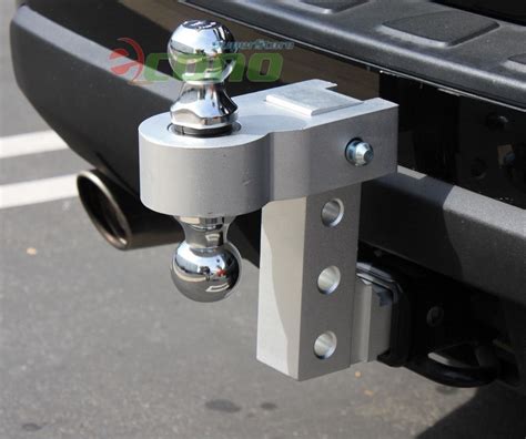 Aluminum Adjustable Raise Drop Tow Hitch Mount Lock And 2 And 2 516