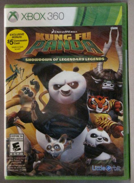 Kung Fu Panda Showdown Of Legendary Legends Microsoft Xbox 360 2015