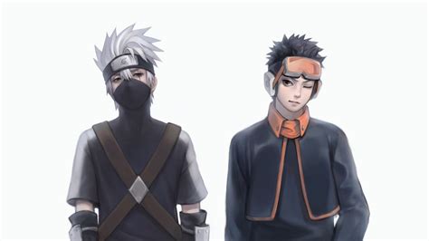 Kakashi Hatake Obito Uchiha Anime Naruto 4k Hd Obito Wallpapers Hd