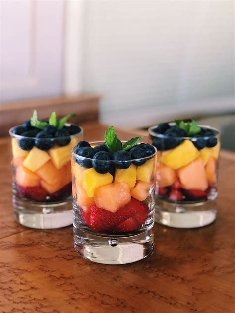 Mixed Fruit Cups Fruit Platter Designs Food Displays Party Food
