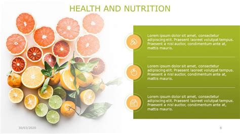 Nutrition Powerpoint Template Free Powerpoint Template