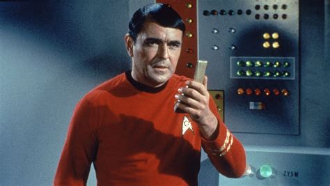 Star Trek Scotty James Doohans Ashes Smuggled On Space Station